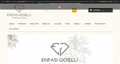 Desktop Screenshot of enfasigioielli.it